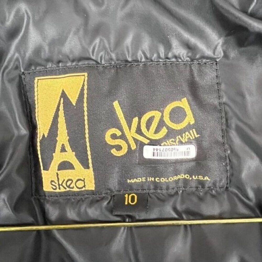 SKEA WOMENS FAUX SUEDE/VELVET AND FUR SKI JACKET SIZE 10 GREEN - Picture 10 of 14